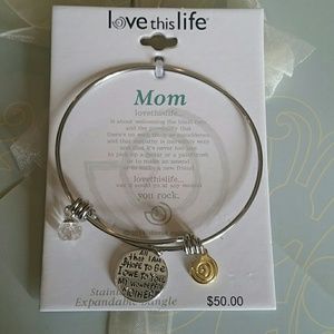Stainless Steel Mom Bracelet